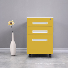 China manufacturer 3 Drawer filling modern furniture cheap storage office steel file cabinet